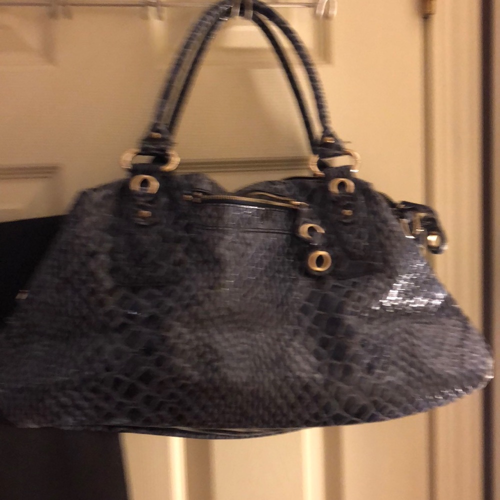 Large Faux Croc Jessica Simpson